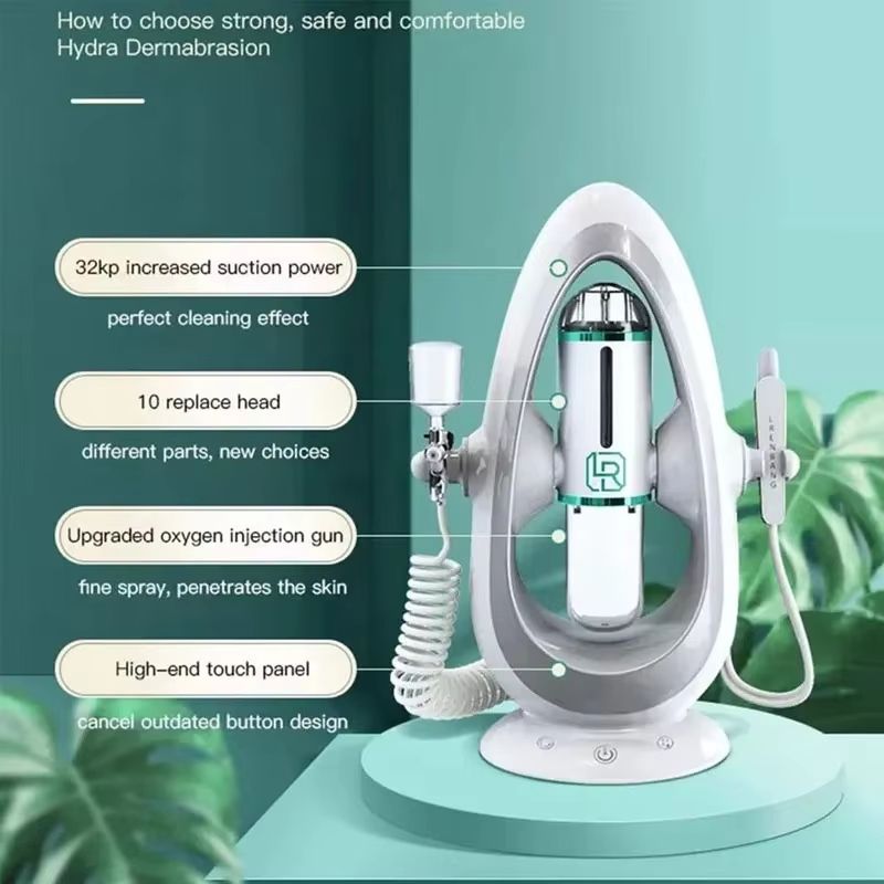 Hydra Dermabrasion Facial Device – Blackhead Remover & Oxygen Bubble Skin Cleaner