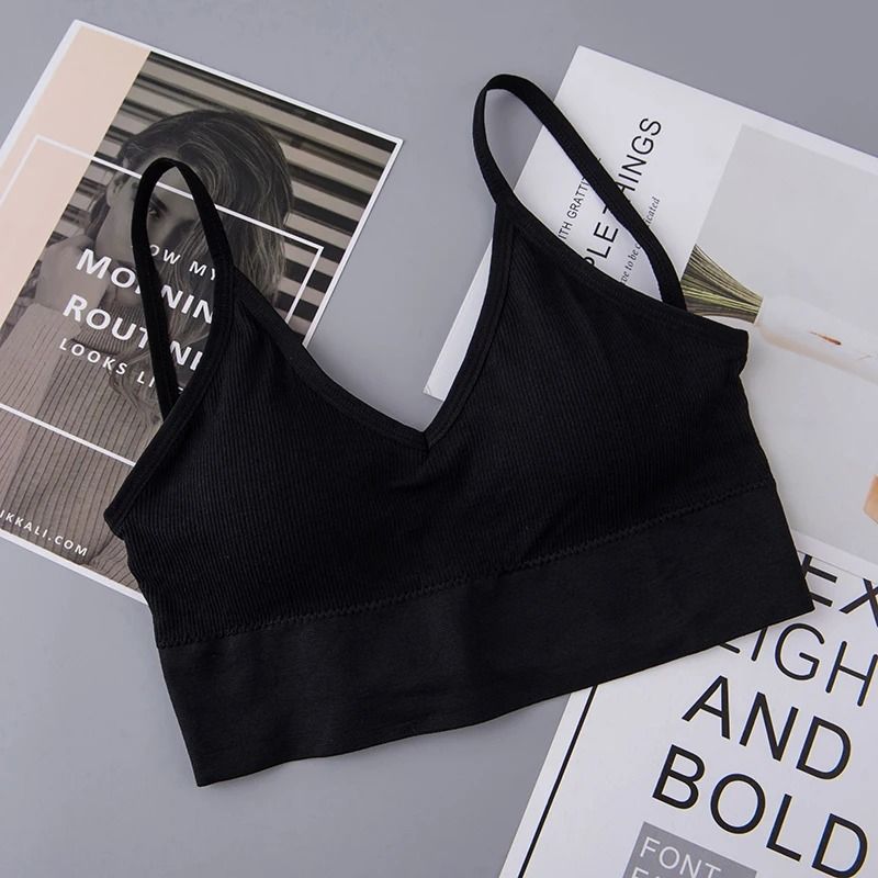 Seamless Athletic Crop Top Bralette