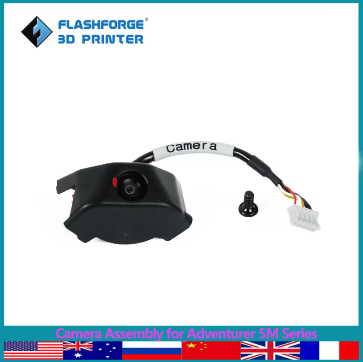 FlashForge Adventurer 5M Series Camera Assembly Replacement for AD5X 3D Printer