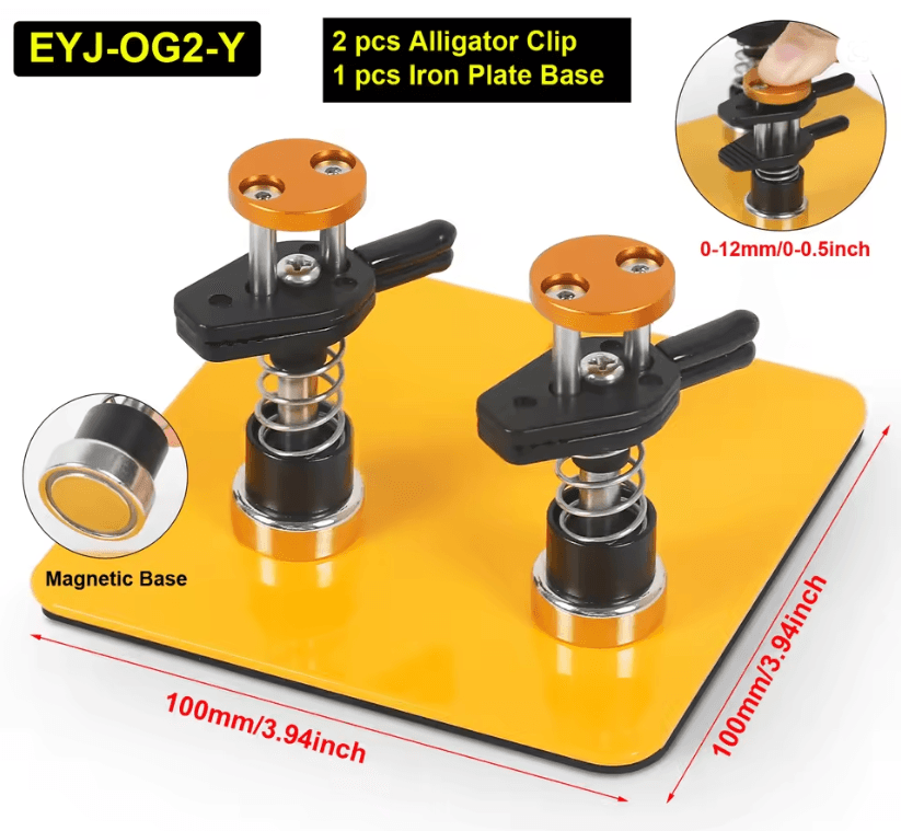 ProSolder Magnetic Helping Hands Soldering Tool with PCB Clip and Wire Holder