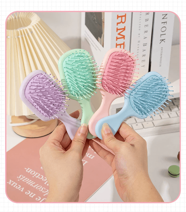 MiniSoft Cartoon Hair Cushion Brush