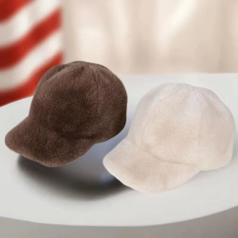 ArcticShield Plush Faux Fur Winter Snapback Hat