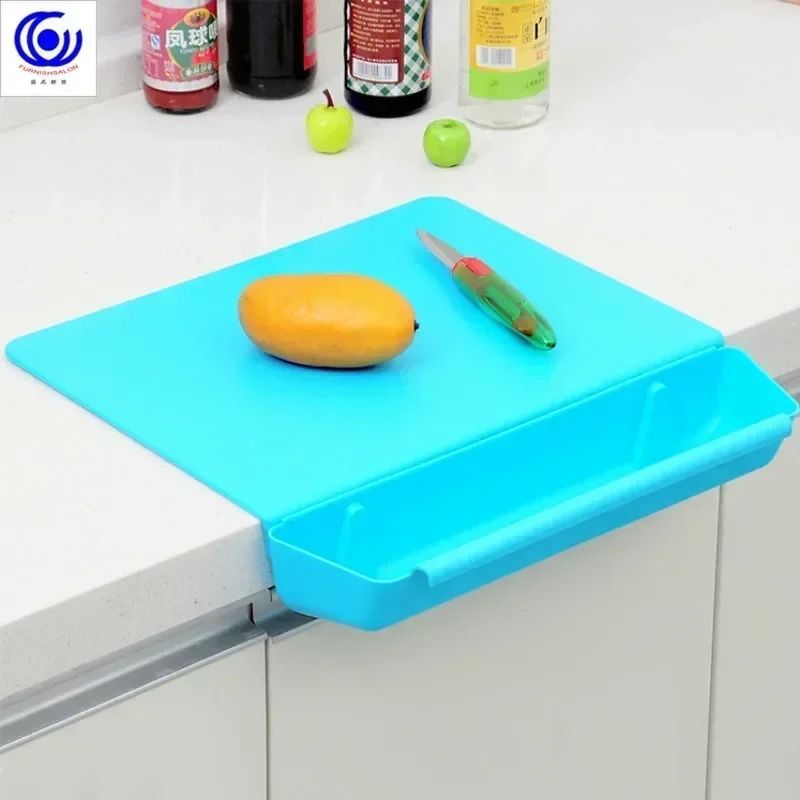 2-in-1 Candy Color Prep Station & Chopping Board