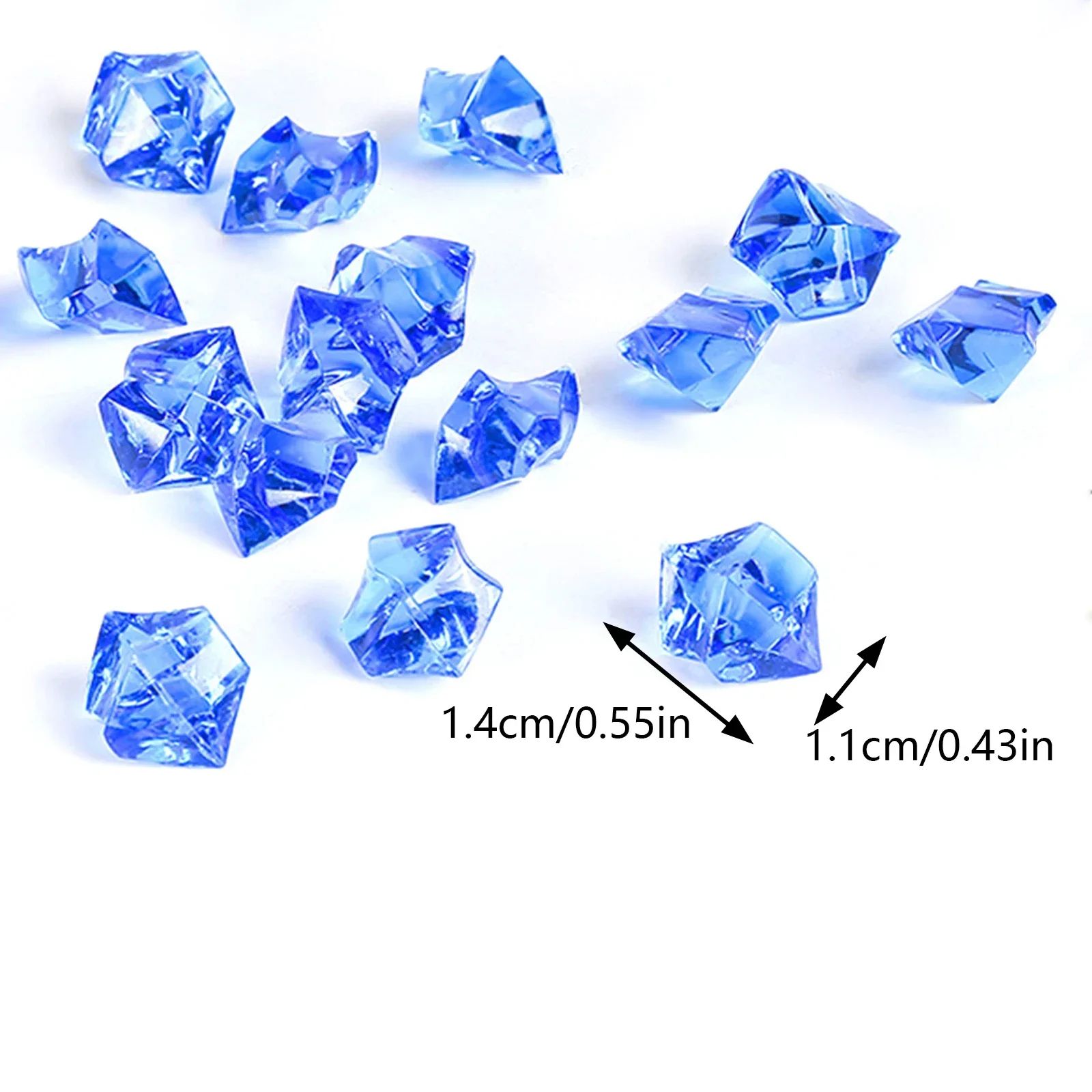 Clear Acrylic Crushed Ice Vase Fillers