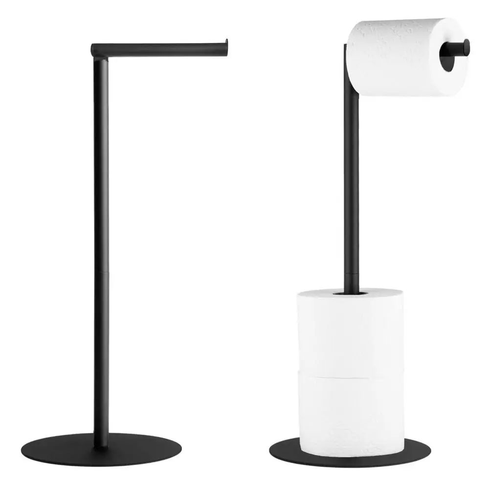 Stainless Steel Freestanding Toilet Paper Holder