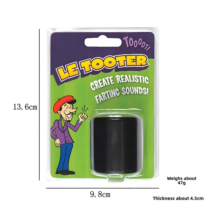 Squeeze Sound Fart Tube Toy, Hilarious Fart Bucket Prank Gift Idea