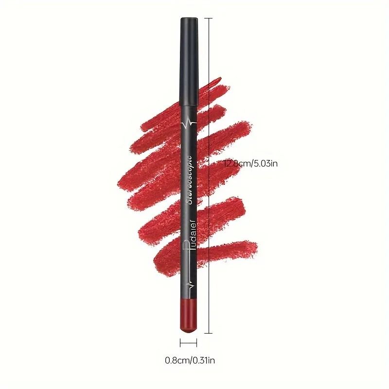 Waterproof Matte Lipliner Pencil Set