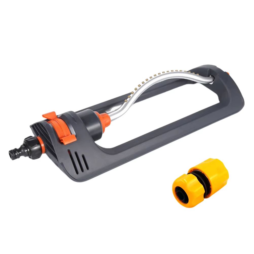 Oscillating Swing Sprinkler – Rustproof Automatic Lawn Irrigation with 4 Spray Modes