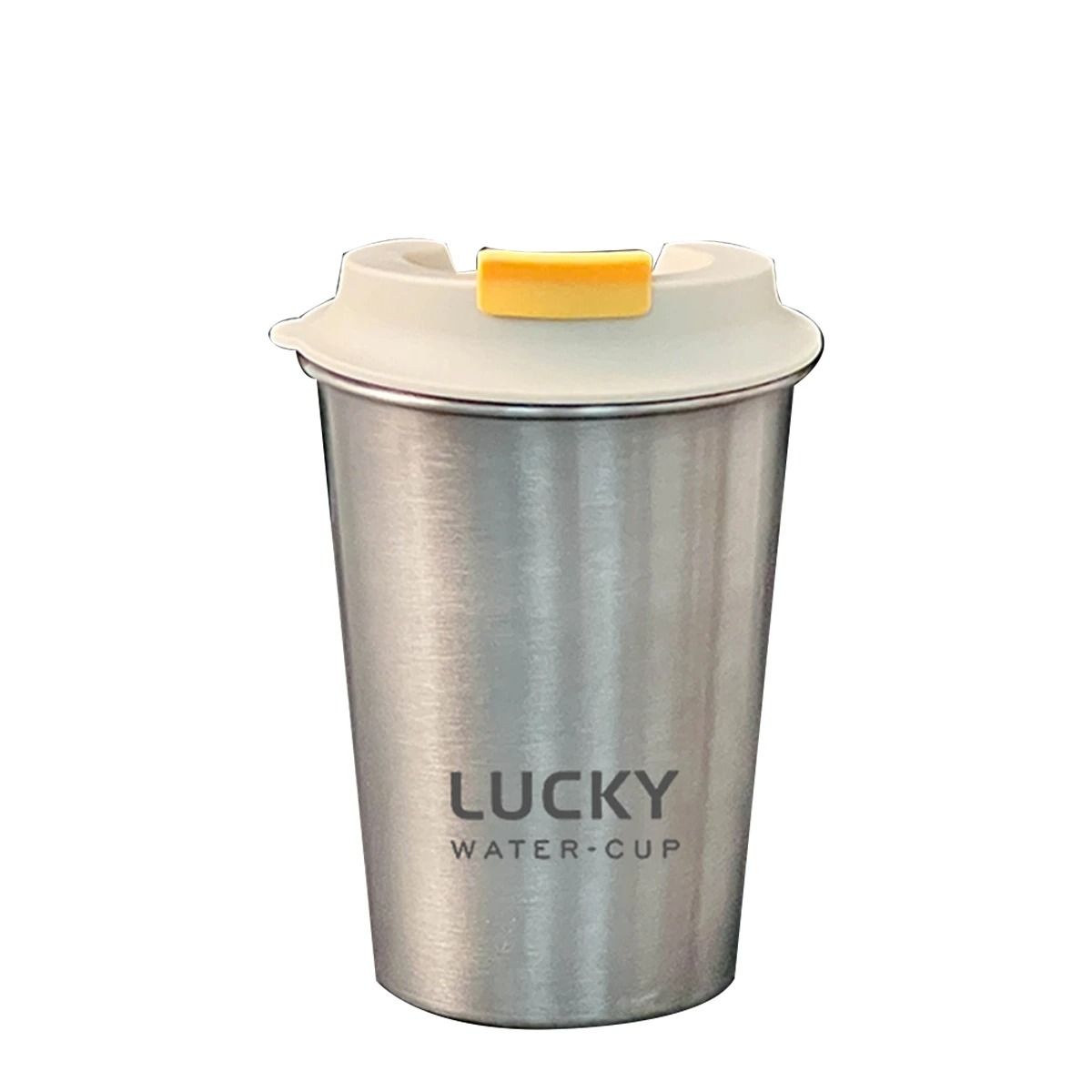 Stainless Steel Coffee Cup Portable Sealed Water Tumbler with Lid