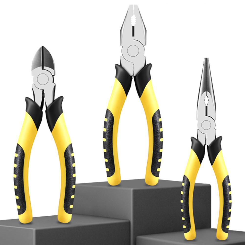 Crimping Pliers, Needle Nose Pliers, Universal Wire Cutter, Multifunctional Hardware Hand Tools