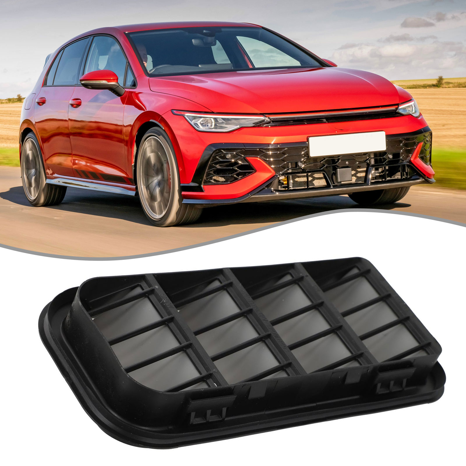 Ventilation Grille For GOLF, Car Rear Quarter Panel Accessories, Modified Window