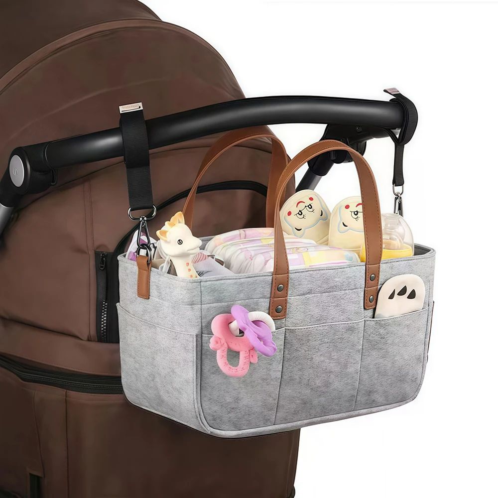 Large Capacity Felt Diaper Tote Bag