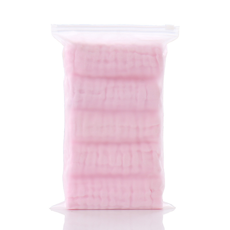 Soft Baby Towels Muslin Layers Cotton Face Towel Handkerchief Bathing Wipe Burp Cloth