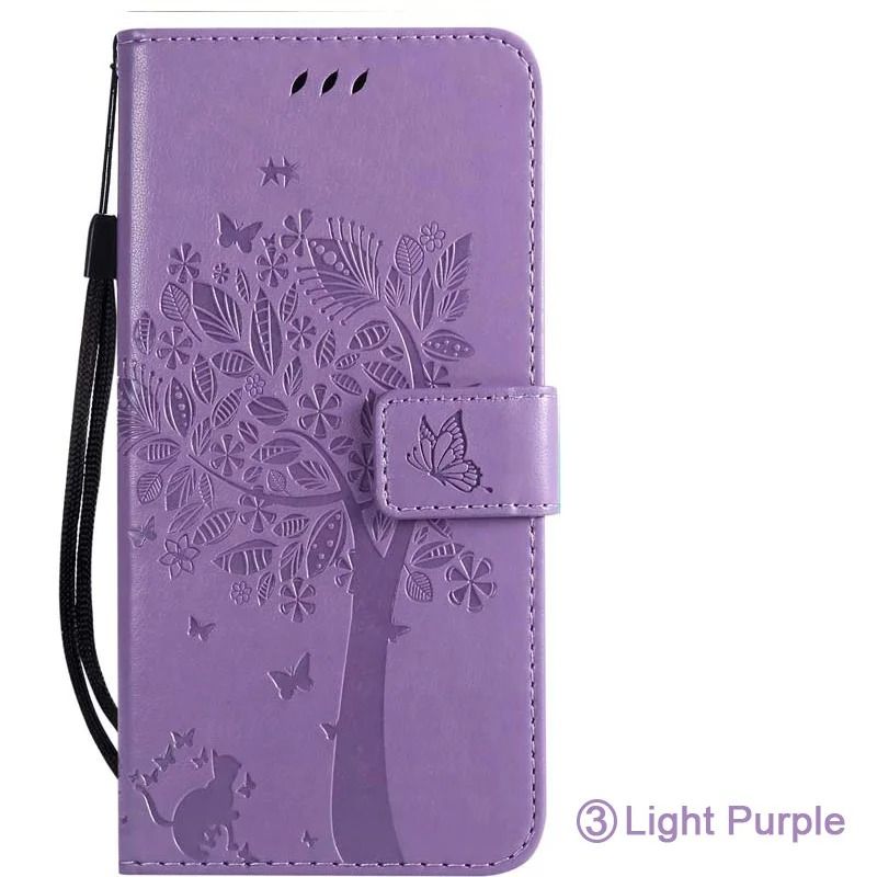 Leather Flip Wallet Phone Case with Card Holder