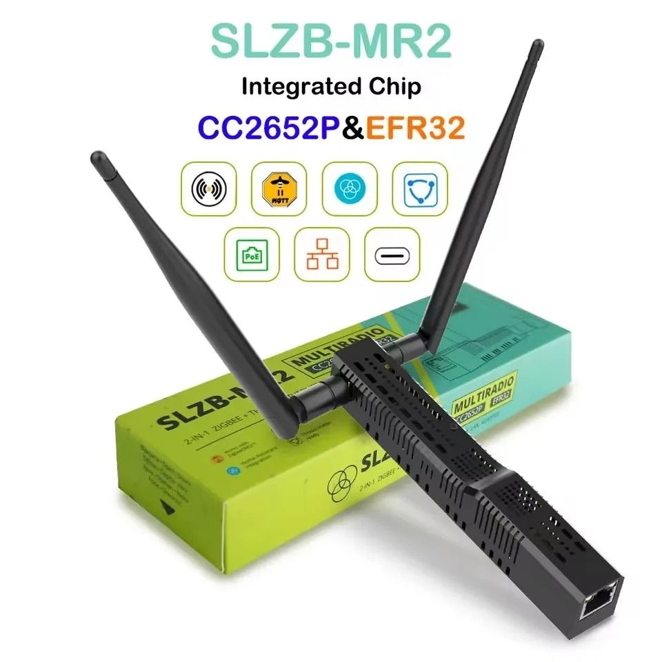 Smart Zigbee 3.0 Adapter with Ethernet, WiFi, USB, and PoE