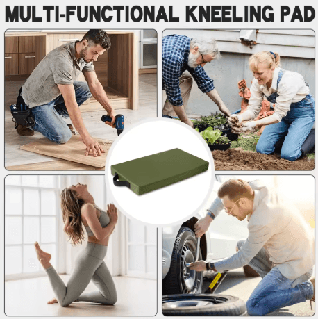Extra Thick Garden Knee Pad Waterproof Non Slip Kneeling Cushion for Gardening and Repairs