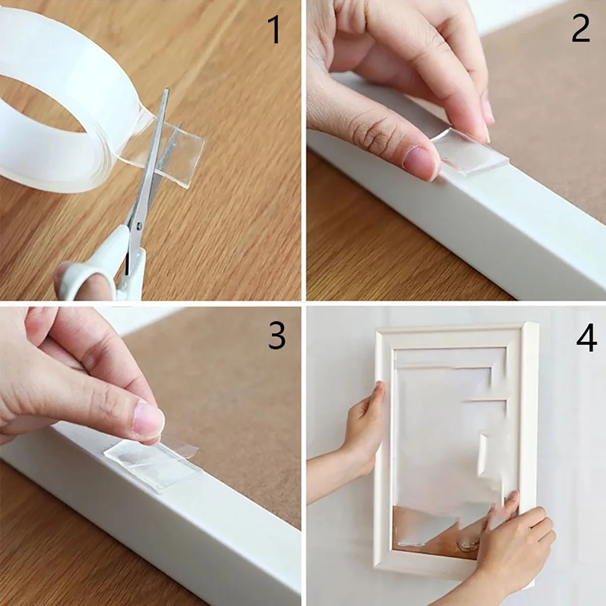 Ultra-Strong Double-Sided Adhesive Tape Waterproof Mounting Tape for Walls, Home Appliances & DIY