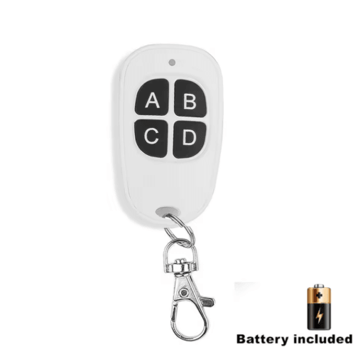 433MHz Copy Remote Control – 4-Key RF Garage & Gate Opener Duplicator