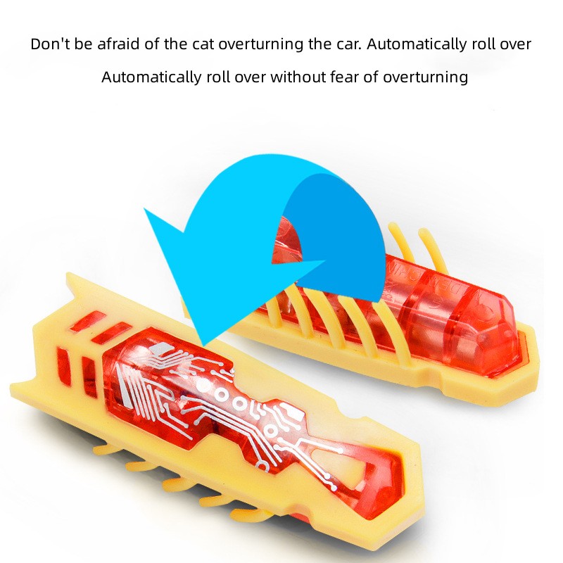 Interactive Mini Electric Bug Cat Toy: Entertaining Pet Beetle Supplies