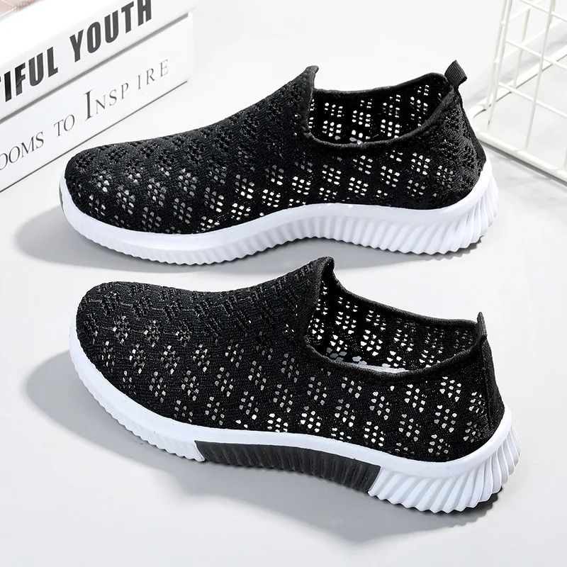 Women Mesh Walking Sneakers Breathable Lightweight Casual Shoes