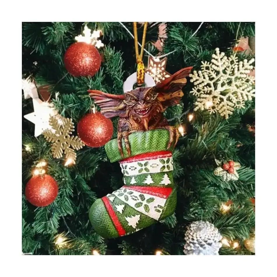 Christmas Elf Doll Tree Ornament Festive Hanging Holiday Decoration