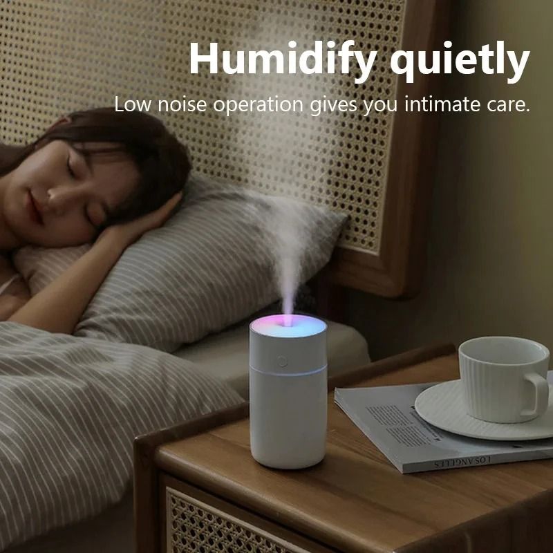 Wireless Colorful Portable Mini Air Humidifier and Aroma Diffuser
