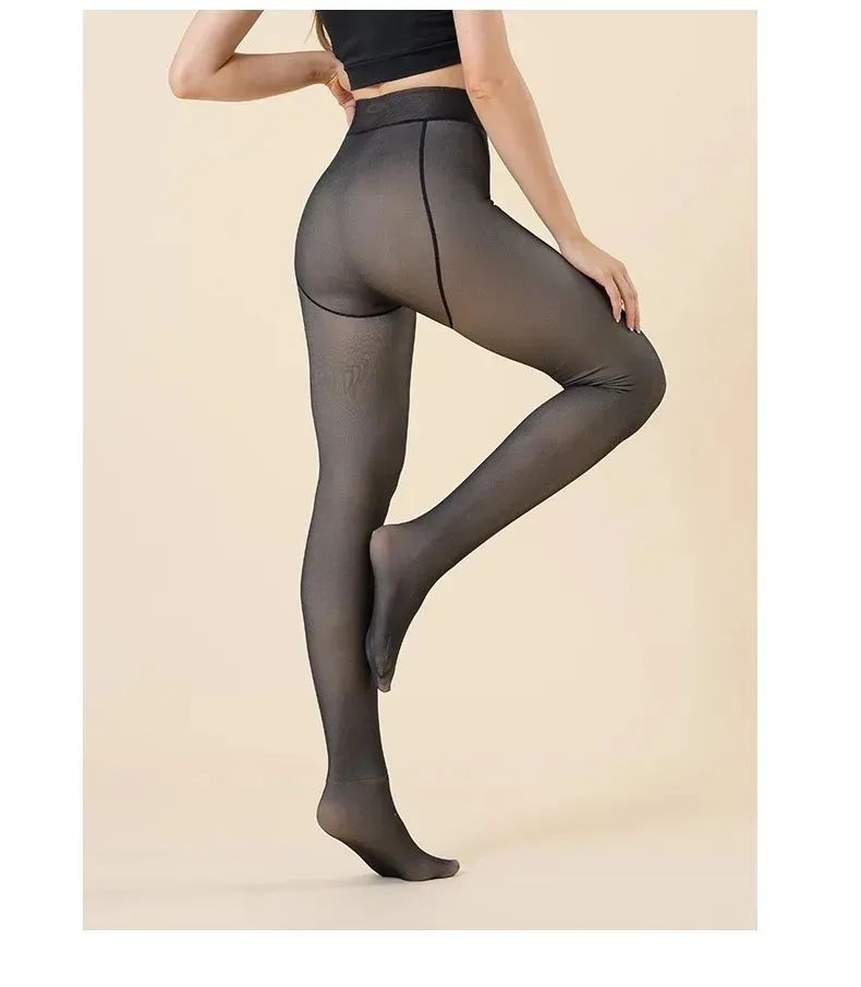 Warm Velvet High Waisted Tights