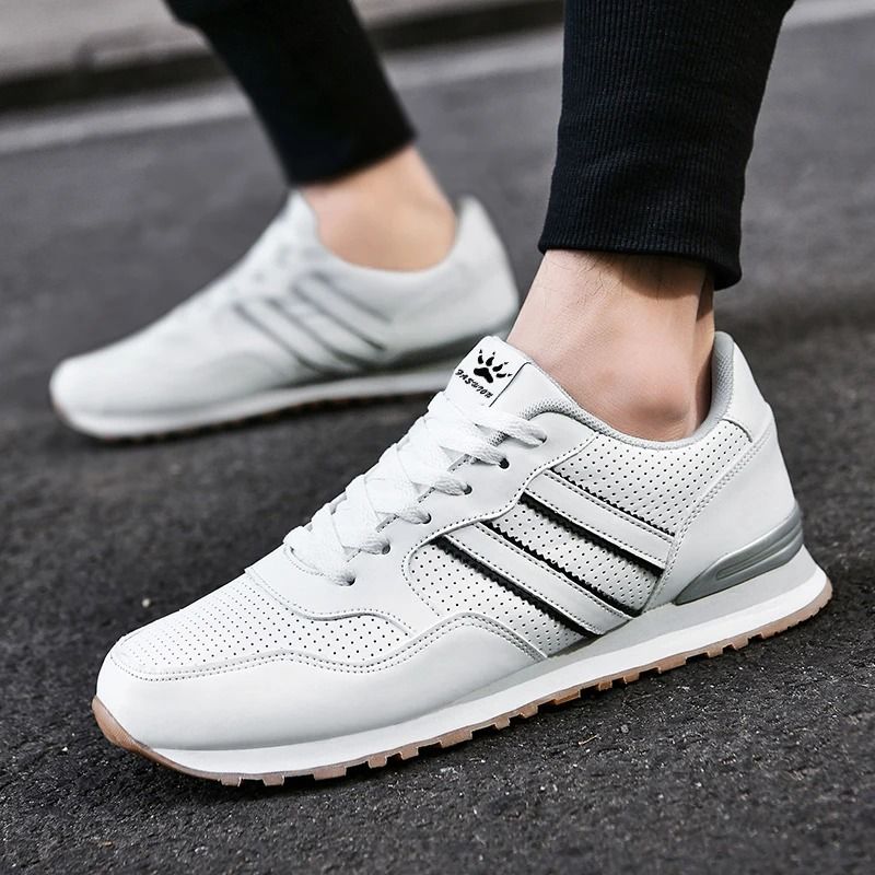 Breathable Suede Mesh Sneakers for Men