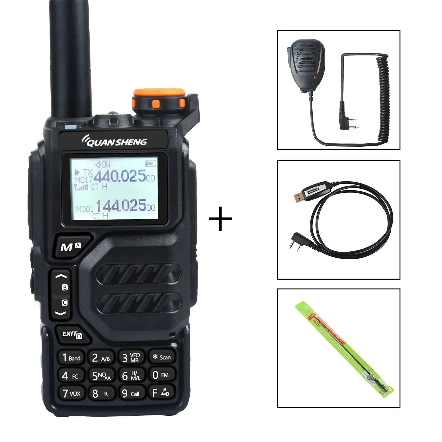 Quansheng UV-K5 Multi-Band Walkie Talkie – Professional 5W Two-Way Radio