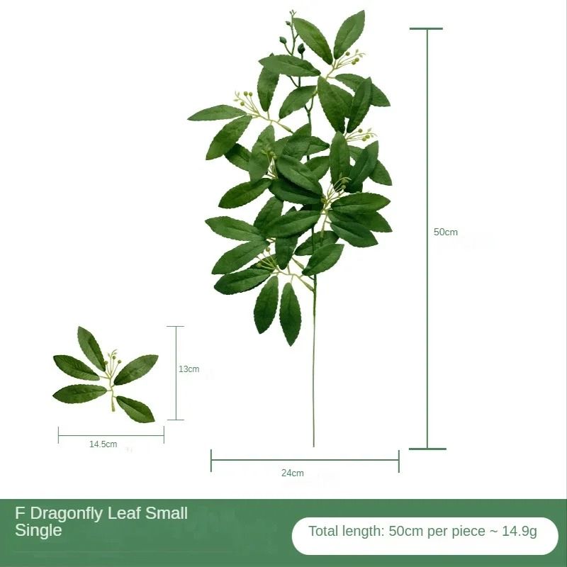 Silver Dollar Artificial Eucalyptus Greenery Stem
