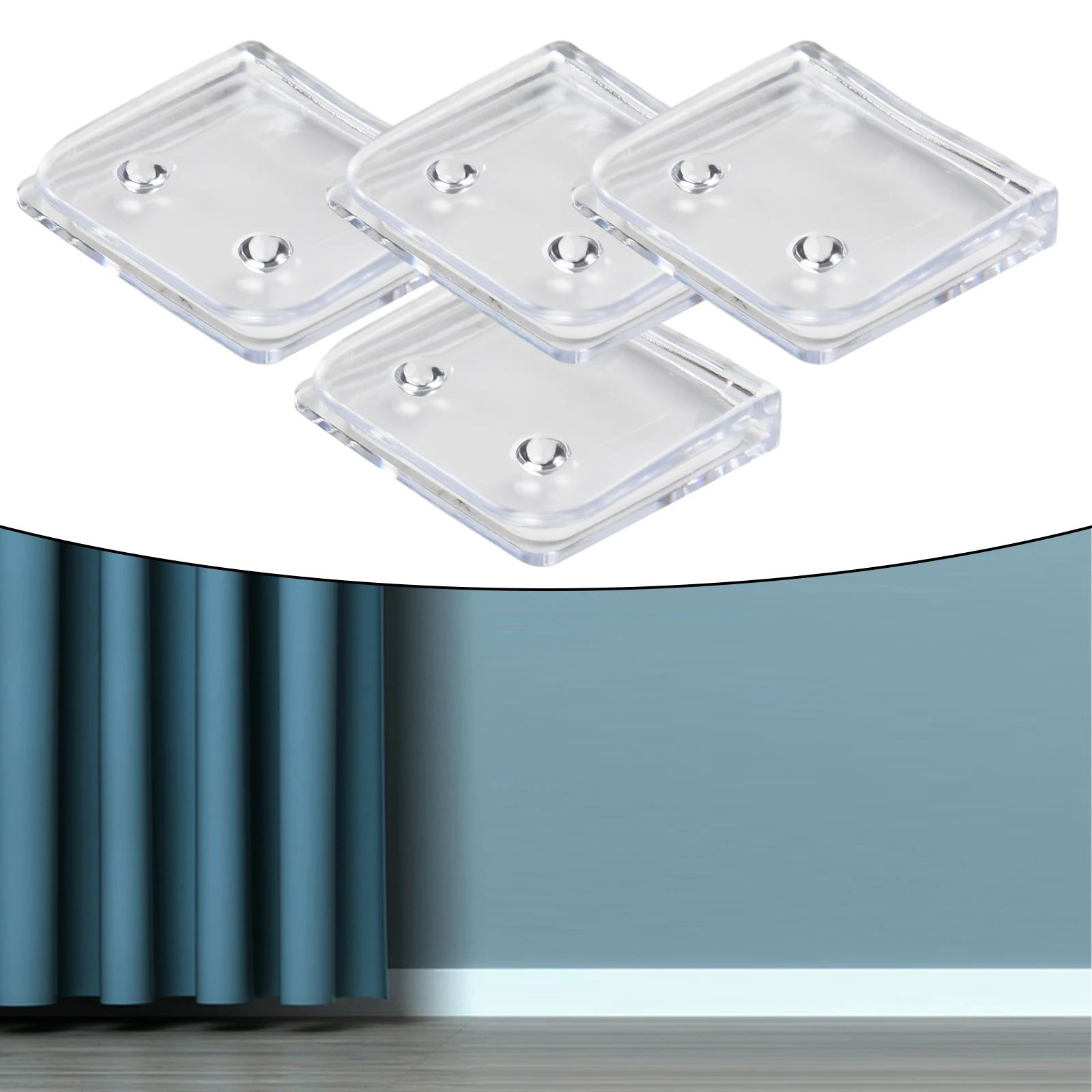 Shower Curtain Splash Guard Clips
