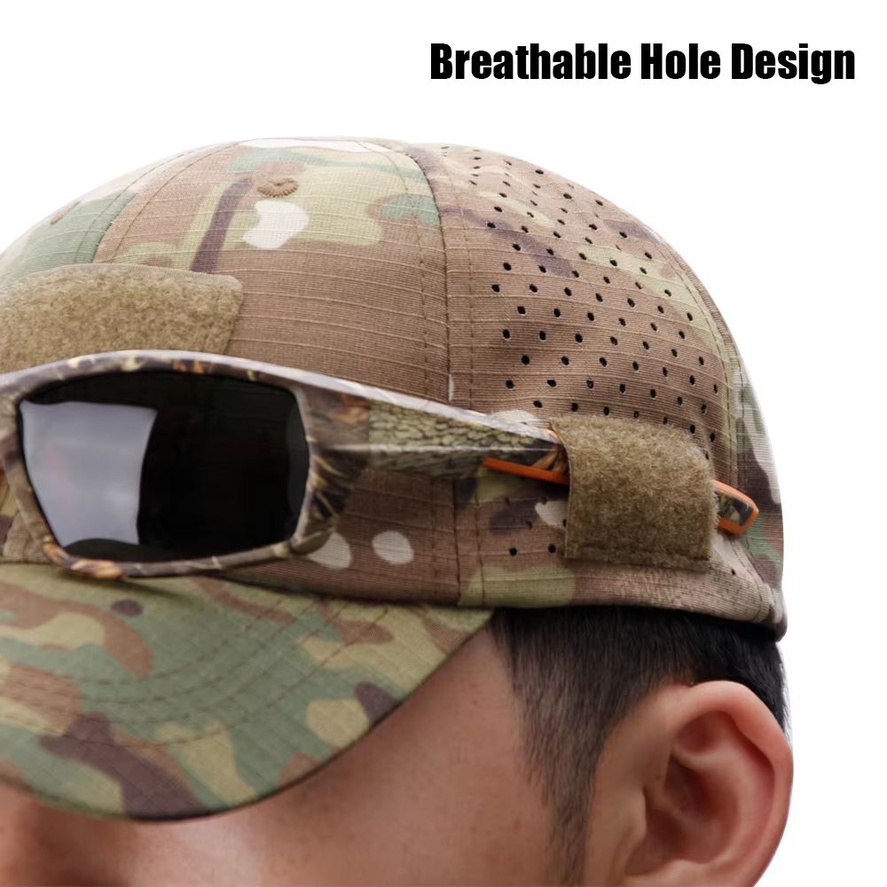 CamoVent UV Shield Camouflage Baseball Cap – Lightweight Breathable Sun Protection Hat