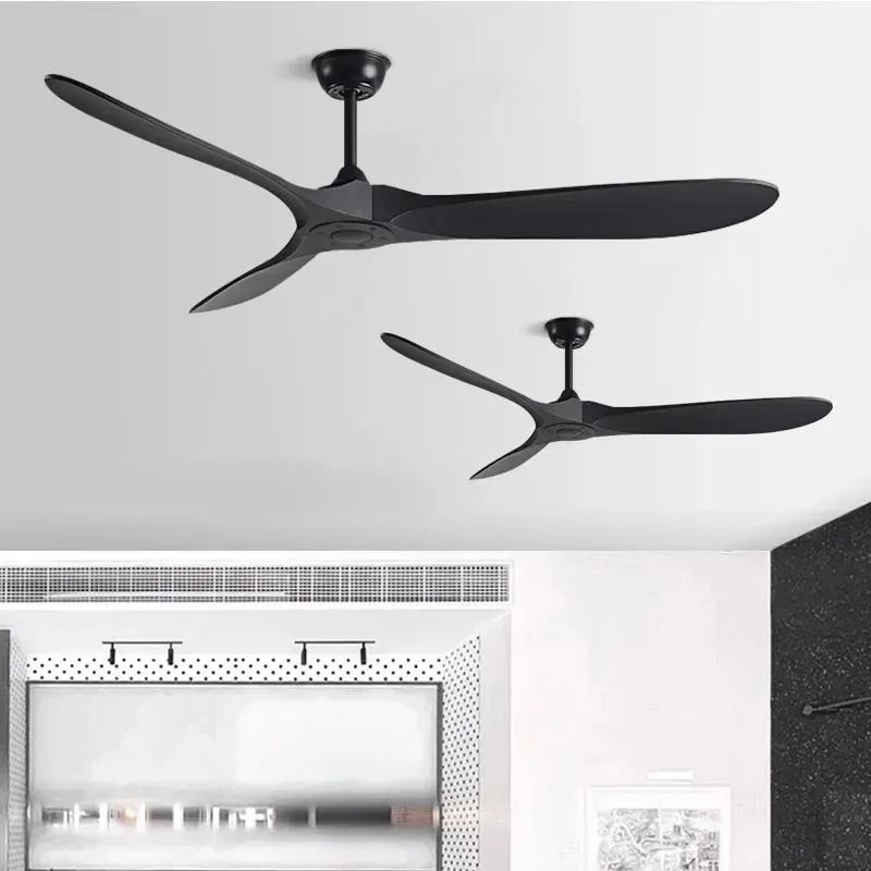 Industrial-Retro Variable Frequency Ceiling Fan