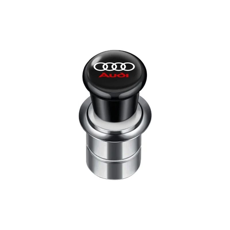 High-Contrast Automotive Emblem Cigarette Lighter