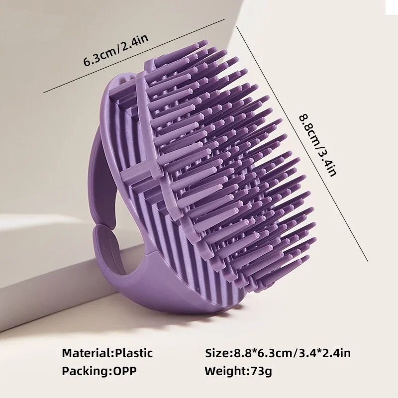 Silicone Shampoo & Scalp Massage Brush