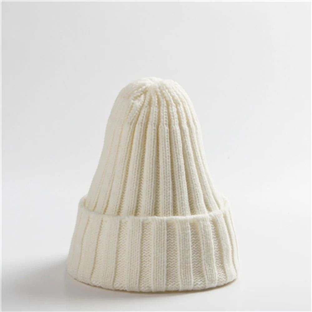 Knitted Woolen Hood For Men And Women With Ear Protection Warm Winter Hat