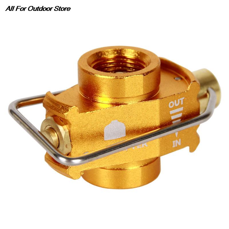 Camping Gas Saver Plus Gas Converter Adapter Refill Flat Tank Conversion Valve