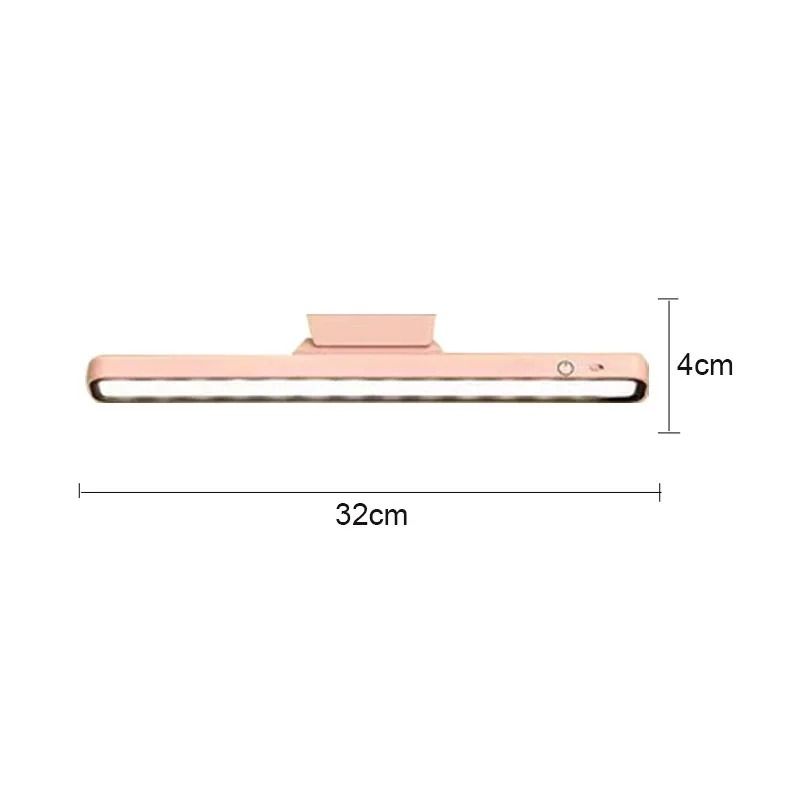 Desk Lamp LED USB Rechargeable Stepless Dimming Table Lamp