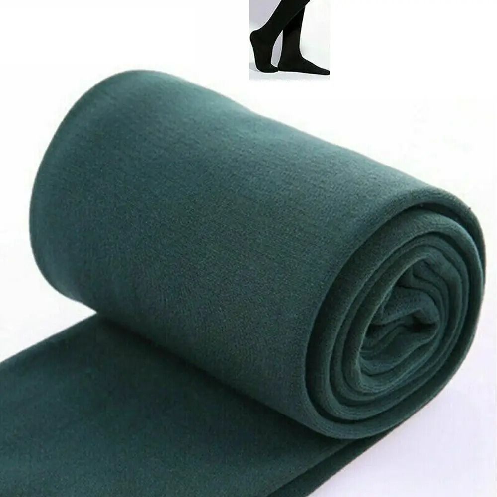 Womens Thermal Fleece Pantyhose Warm Fleece Lined Tights Winter Full Foot Leggings