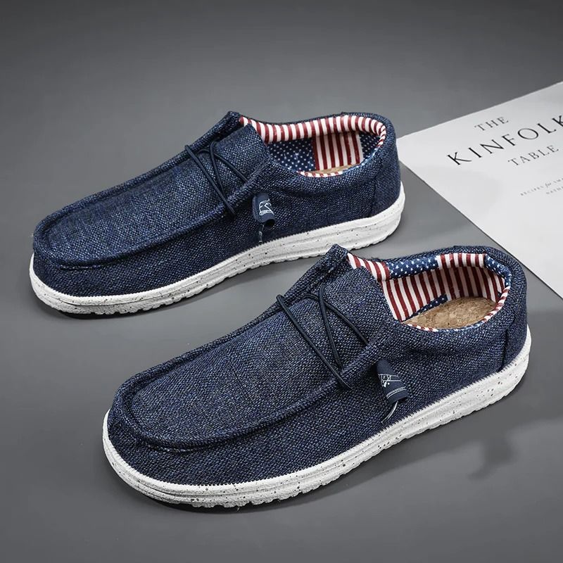 Breathable Canvas Walking Flats
