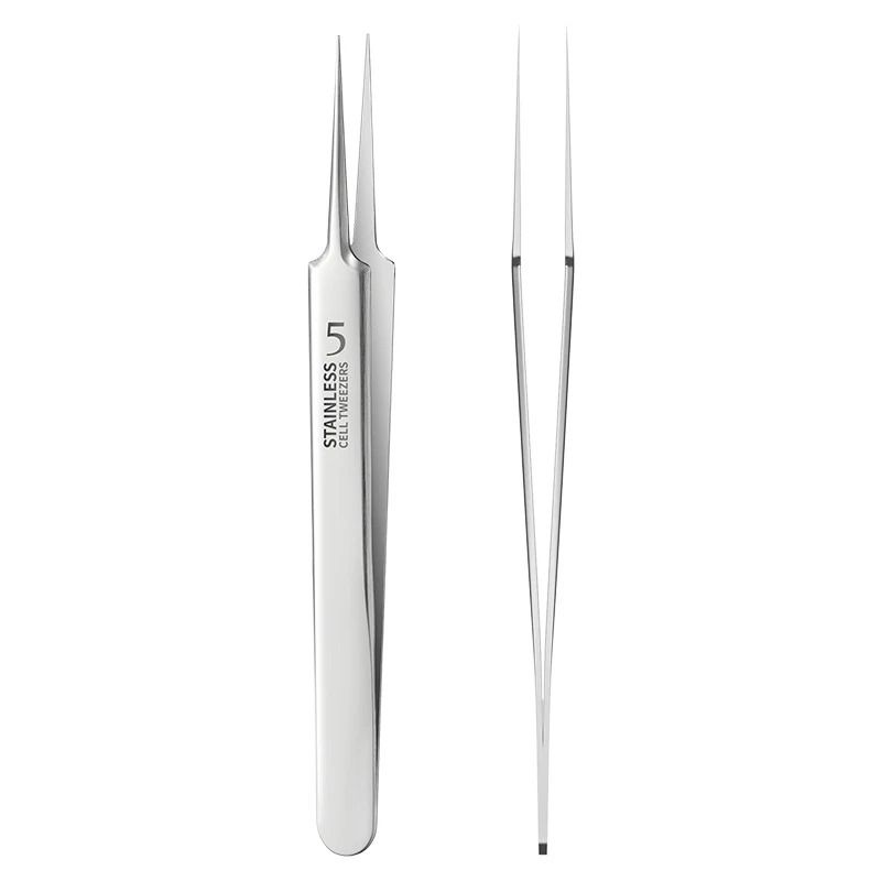 Precision Stainless Steel Blackhead and Acne Removal Tweezers