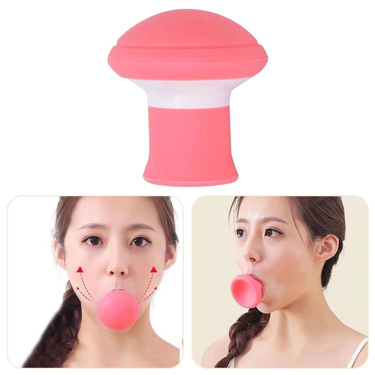 Silicone Jawline Exerciser Face Slimming Muscle Trainer
