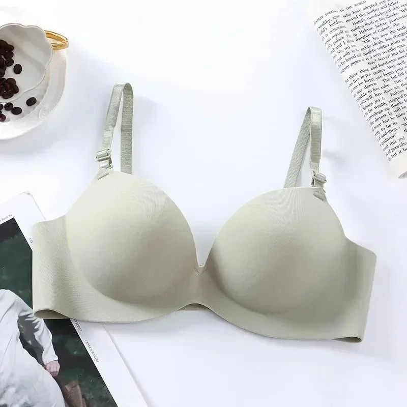 Womens Seamless Sexy Push-Up Bralette Wireless Breathable Lingerie