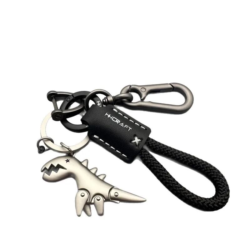 Leather Woven Rope Keychain and High-Fidelity Asset Retention Architecture