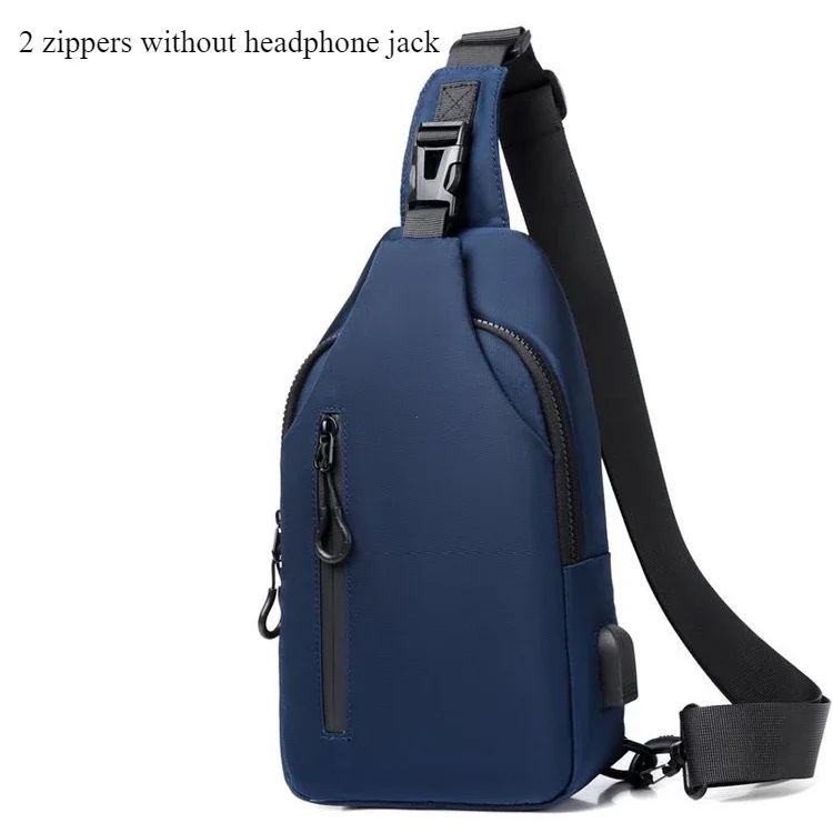 Men Nylon Crossbody Chest Bag