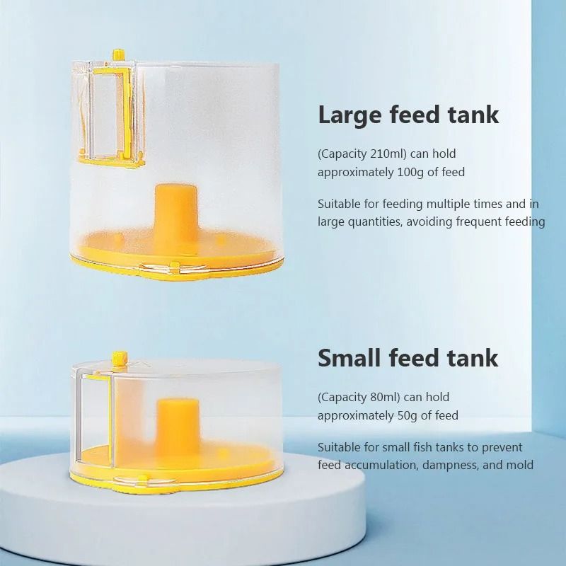 Automatic Fish Tank Feeder Intelligent Large Capacity Aquarium Feeder