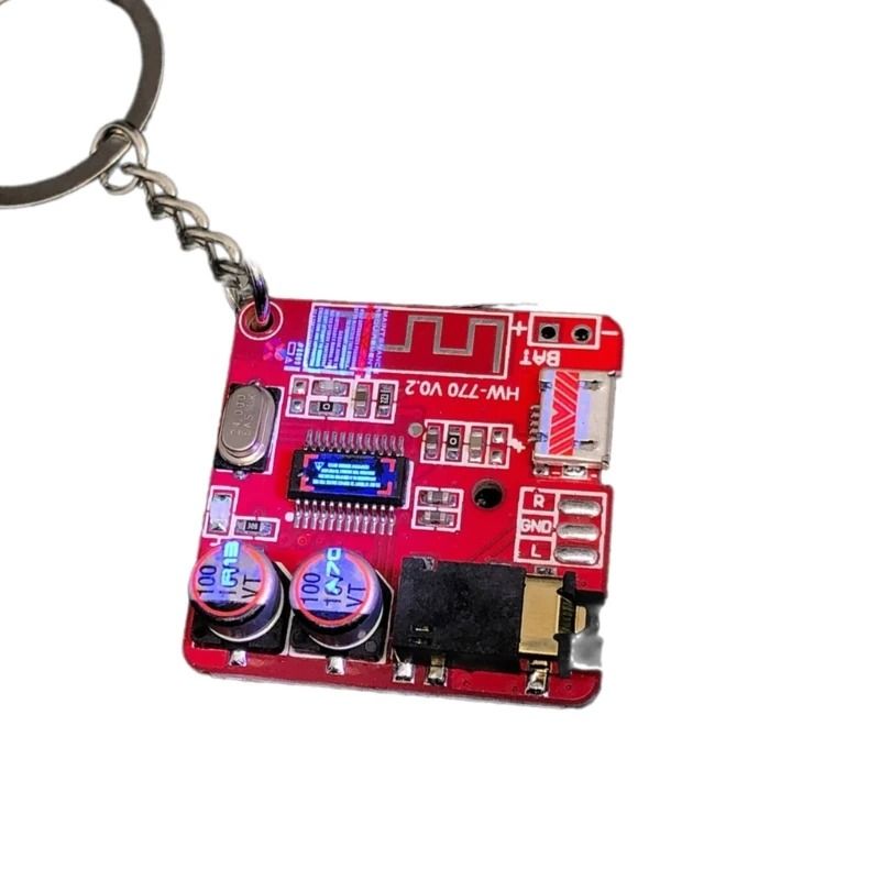 Mechanical Circuit Board Keychain
