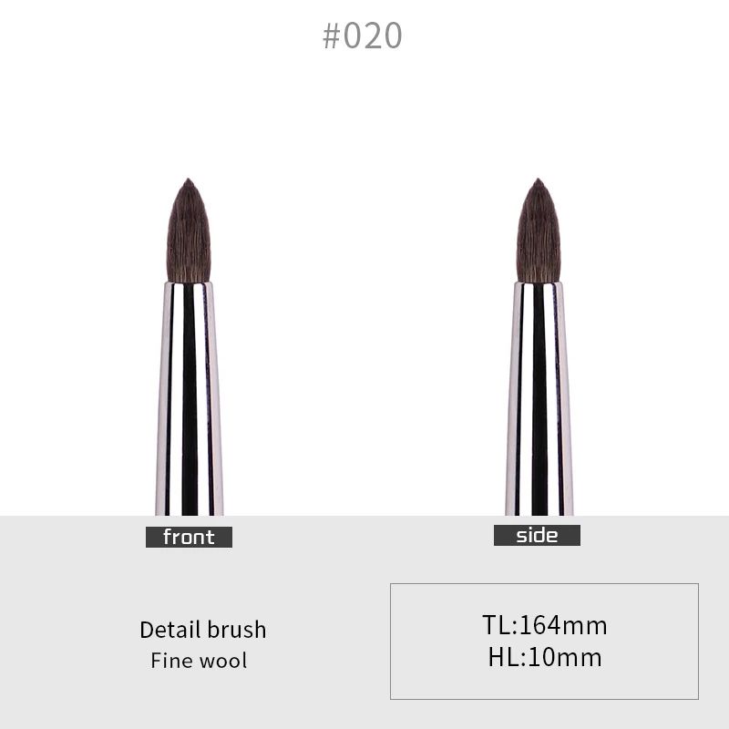 CHICHODO Precision Goat Hair Eyeshadow Crease Brush – Professional Pointed Detail Makeup Brush