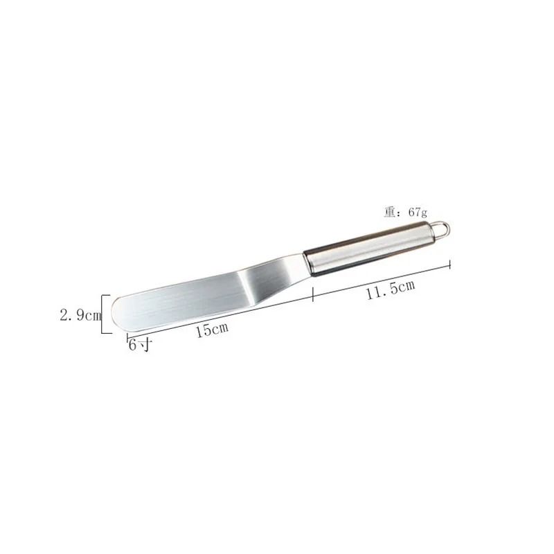 Stainless Steel Cream Icing Frosting Spatula 6 8 10 12 Inch
