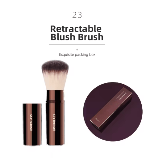 Hourglass Makeup Brush Set for Face & Eyes – Precision Sculpting Essentials